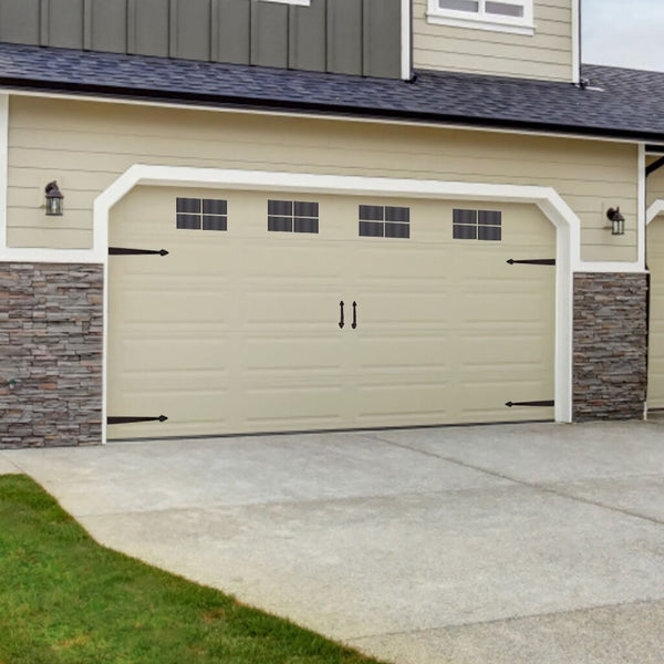 Decorative Garage Door Hinge and Handle Set (6-Piece)