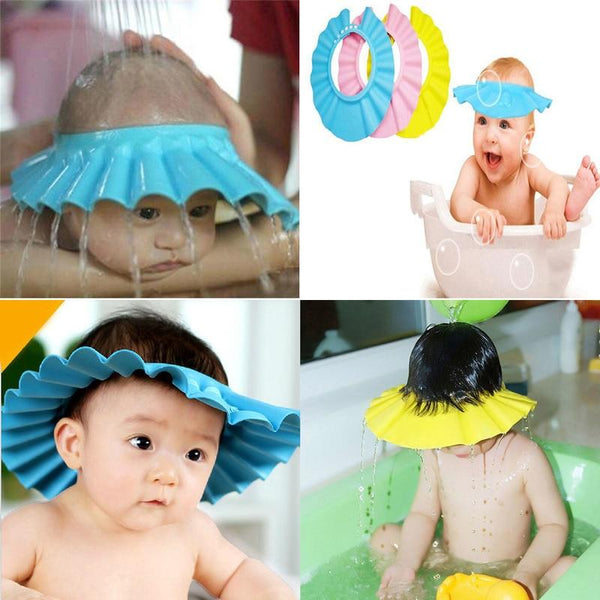 Baby Shampoo Cap - Wash Hair Kids Bath Visor