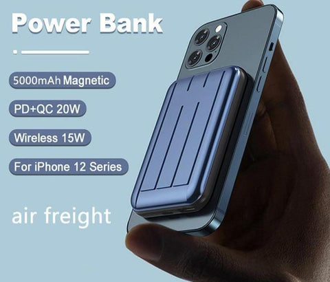 20W Fast Magnetic Wireless Portable Power Bank