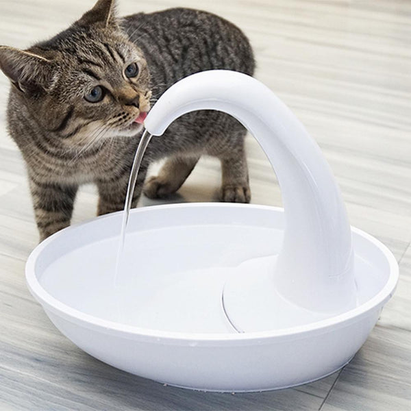 Quiet Automatic Electronic Water Fountain For Cat And Dog - 2.4L