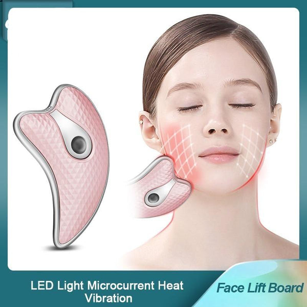 Guasha Scraping Facial Massager LED Light