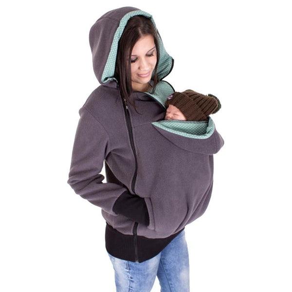 Baby Carrier Jacket Winter- Kangaroo Warm Maternity Coats