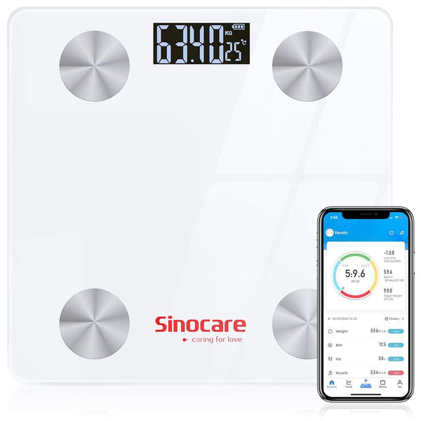 Sinocare Smart Body Fat Composition Scale