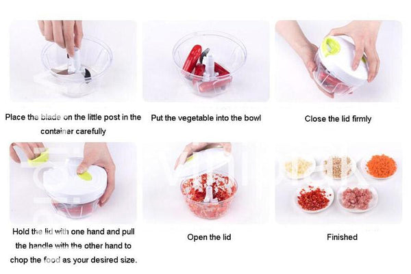 Easy Manual Food Cutter/Slicer
