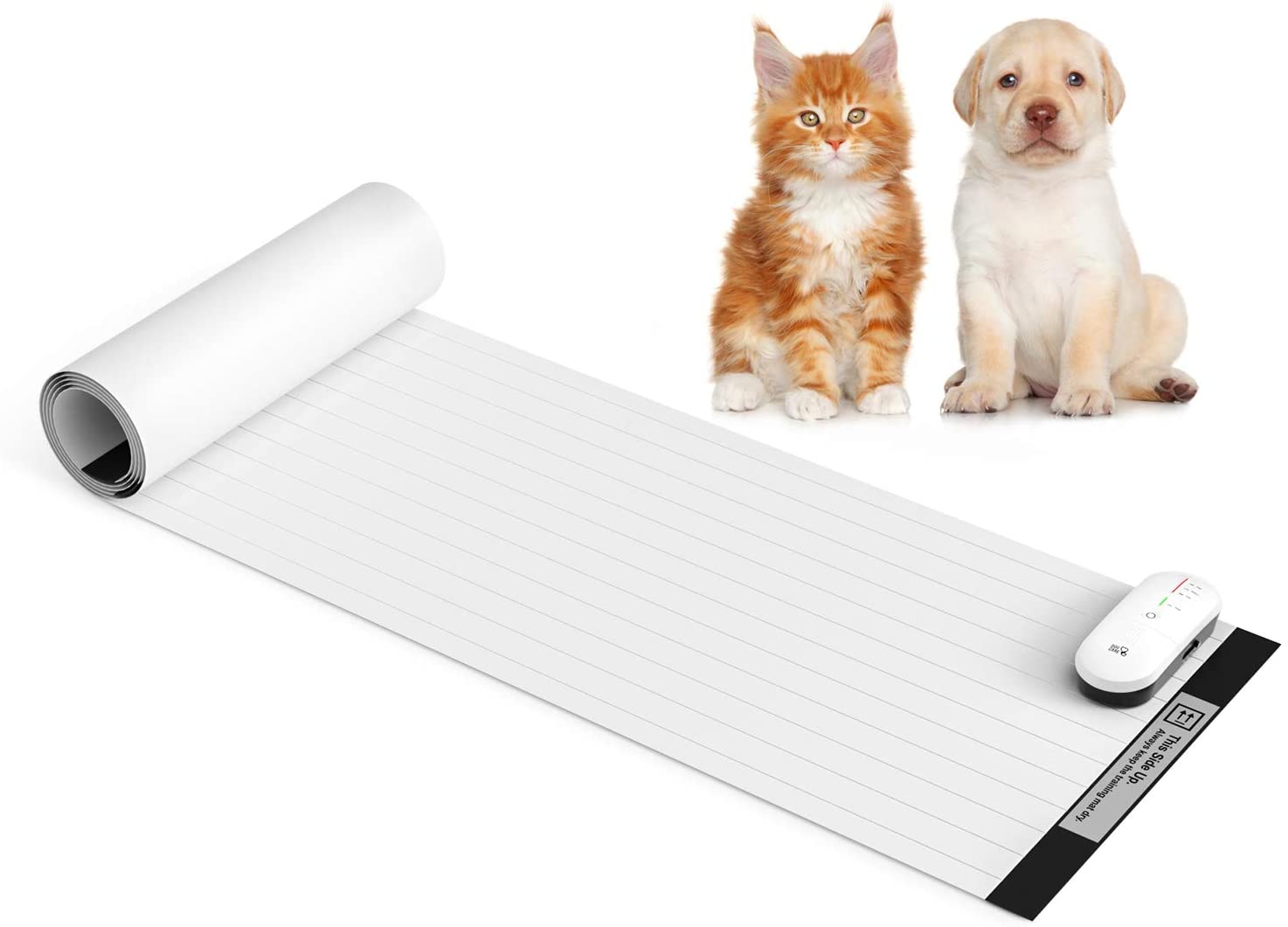 60”x12” Pet Training Mat for Cats & Dogs, 3 Training Modes Pet Shock Pad, Indoor Use Dogs & Cats Training Mat for Sofa w/LED Indicator