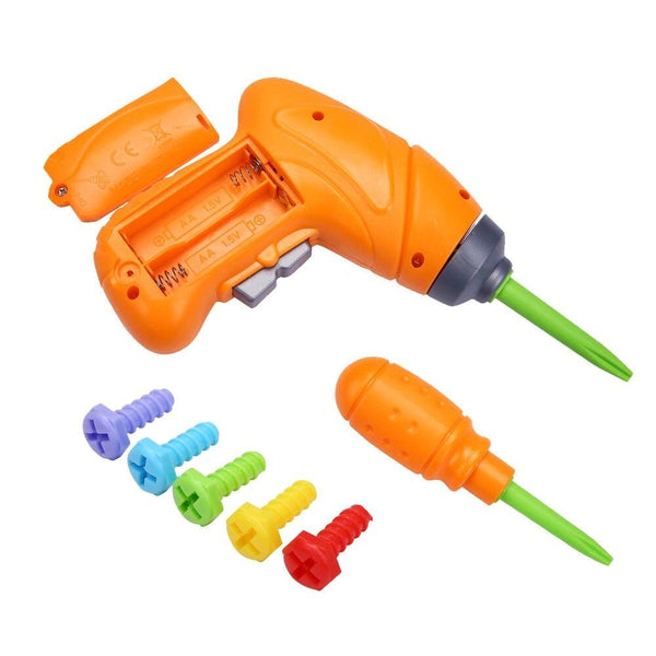 Toys Kids Electric Drill Set Educational